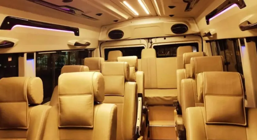 16 seater Tempo Traveller in Jaipur