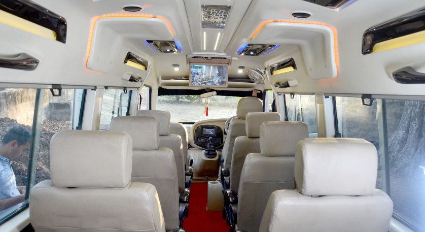 16 seater Tempo Traveller in Jaipur
