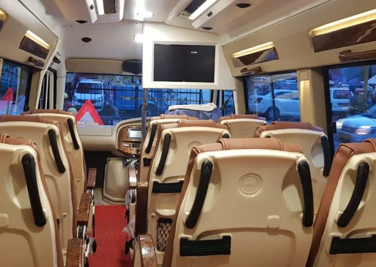Maharaja Tempo Traveller for wedding guests